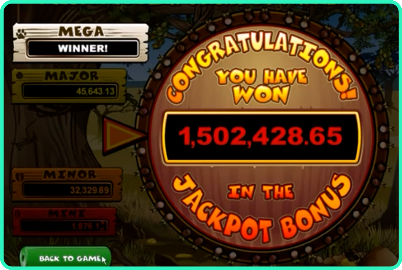 Mega Moolah Mega Jackpot screenshot